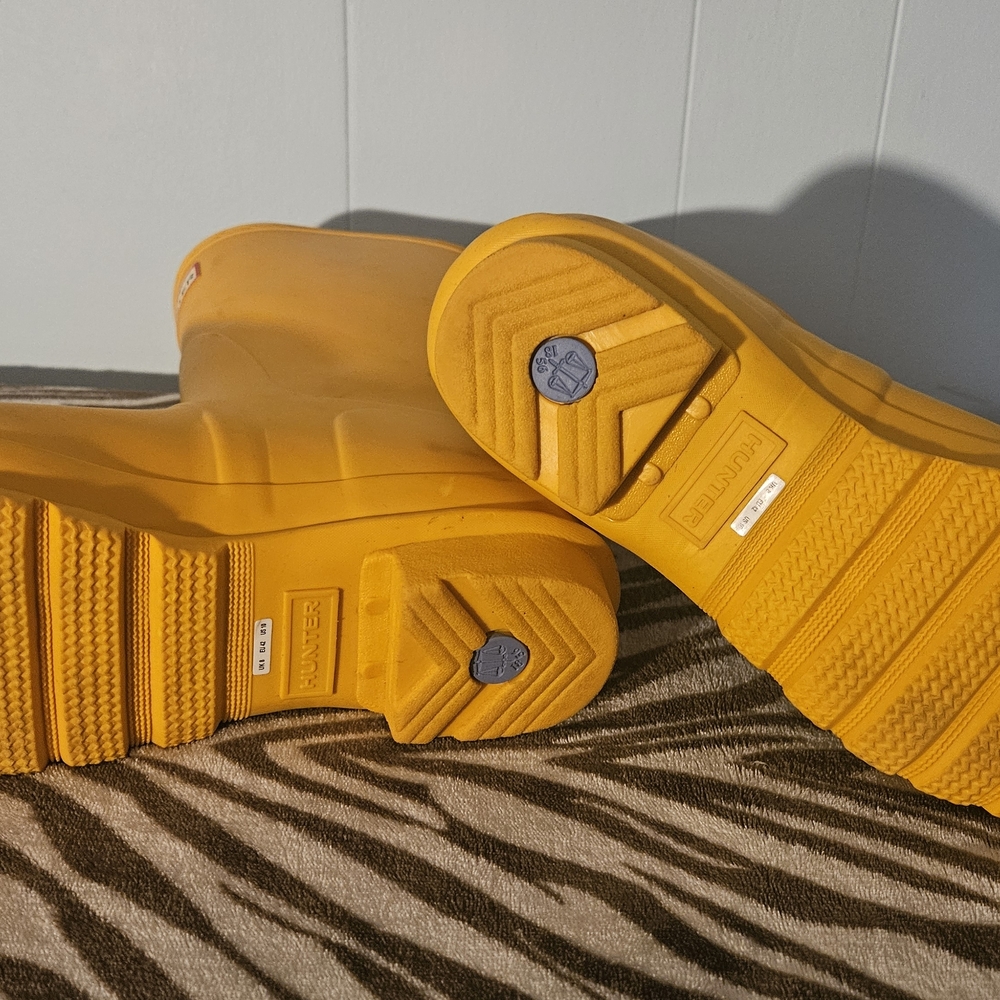 Hunter Women's Boots - Mustard Yellow - Picture 5 of 5